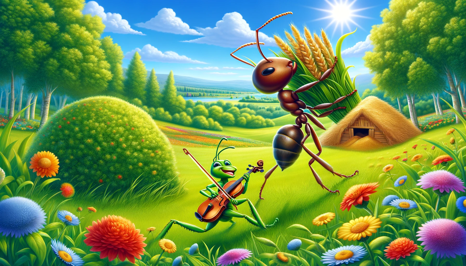 The Ant and the Grasshopper