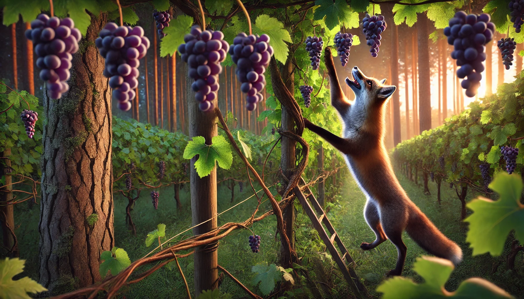 The Fox and the Grapes